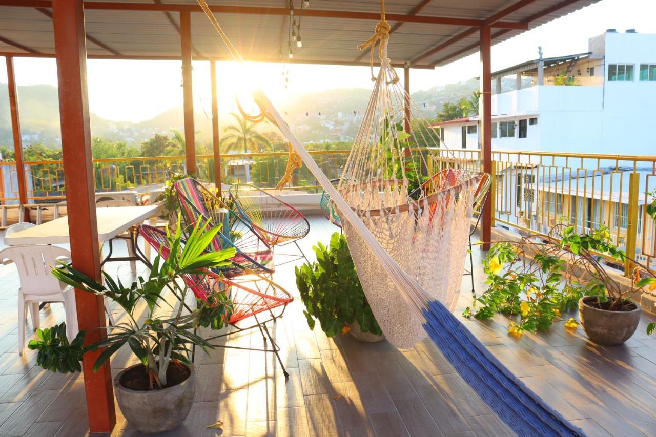 Hotel Casa Mandarine , Amazing Private Rooms W Balcony, Rooftop, Hammocks, Ac, Smartv, 100Mbs! Zihuatanejo Buitenkant foto