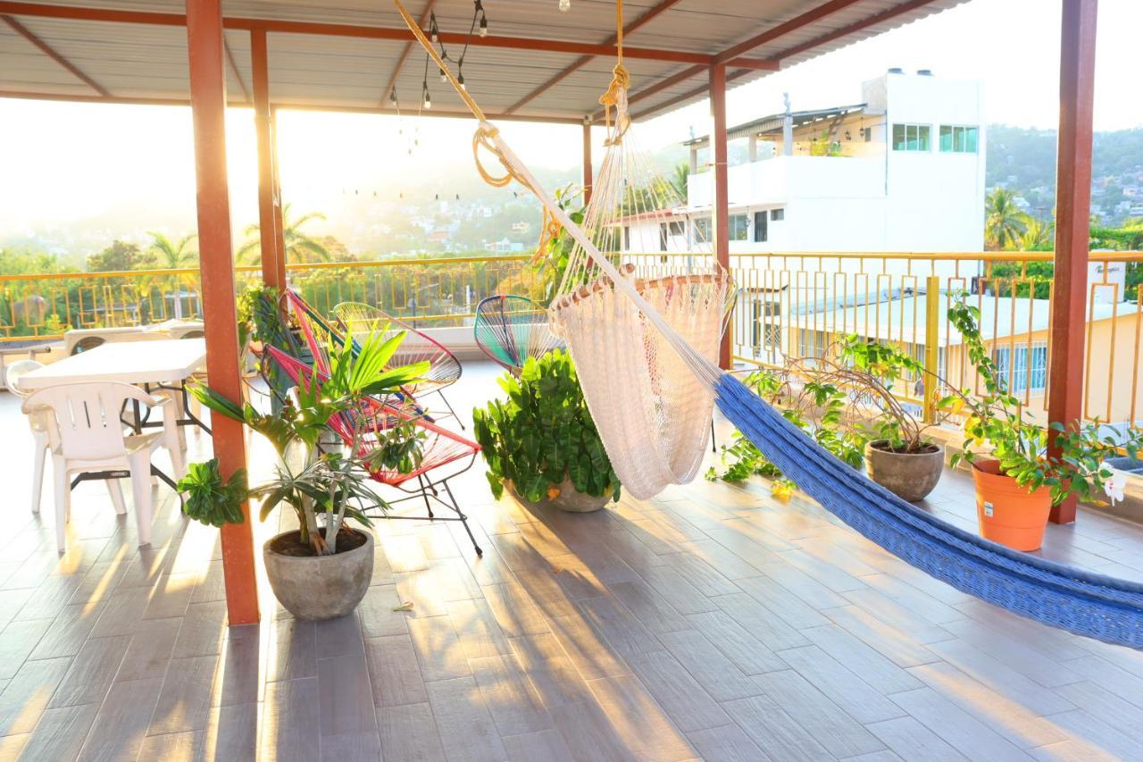 Hotel Casa Mandarine , Amazing Private Rooms W Balcony, Rooftop, Hammocks, Ac, Smartv, 100Mbs! Zihuatanejo Buitenkant foto